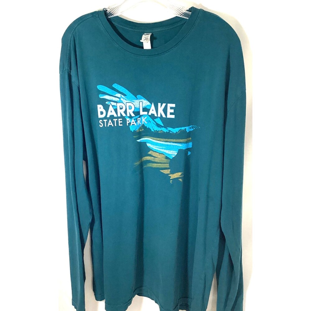 Barr Lake State Park Colorado XL Tall Long Sleeve Shirt Brighton CO Outdoors